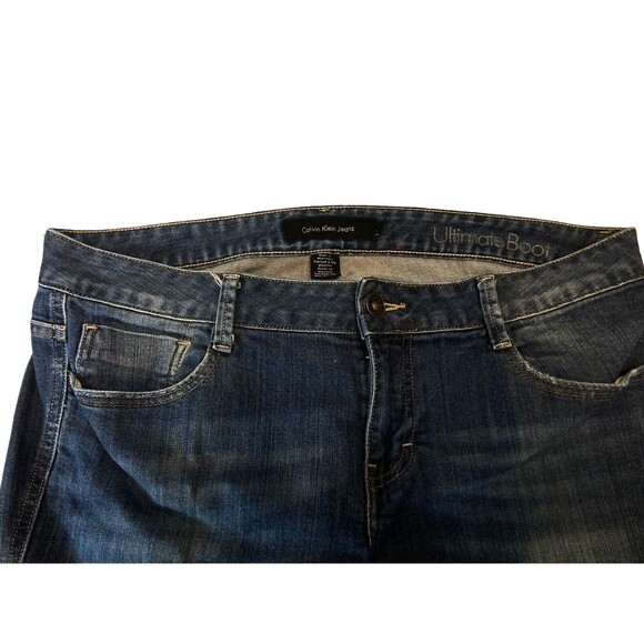 Calvin Klein Jeans Ultimate Boot Cut Regular Stretch Women's Size 32 X 14 - Picture 9 of 14